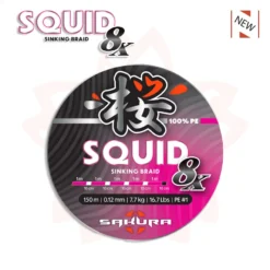 Sakura Squid 8x Pink 150m