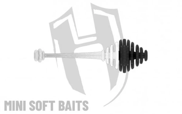 Herakles Mini Soft Baits Ringo Tail Cheese 50mm 1 Herakles Mini Soft Baits Ringo Tail Cheese 50mm