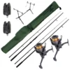 NGT Session Carp Set Met Hengels, Molens, Beetmelders, Rod Pod én Foedraal! (15 Reviews)