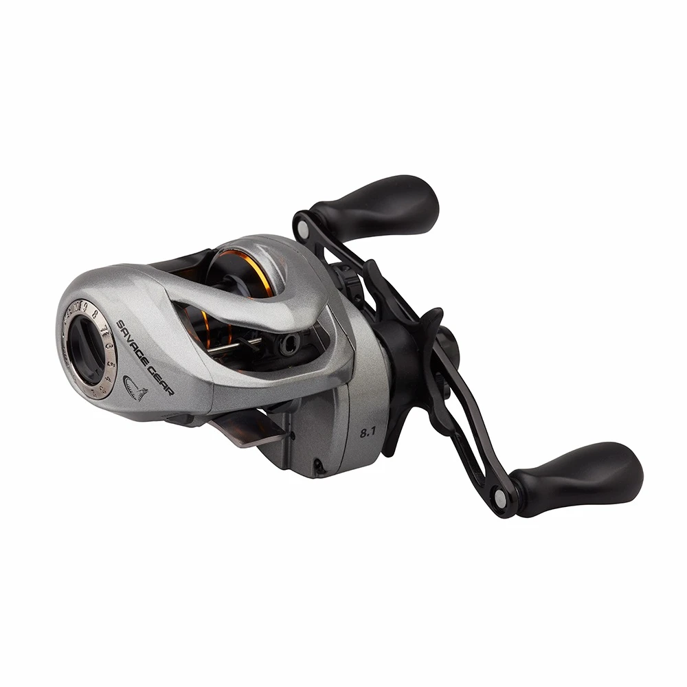 Savage Gear SG6 BC LH Baitcast Reel (Gear Ratio: 6,6:1) 2 Savage Gear SG6 BC LH Baitcast Reel (Gear Ratio: 6,6:1) - Afbeelding 2
