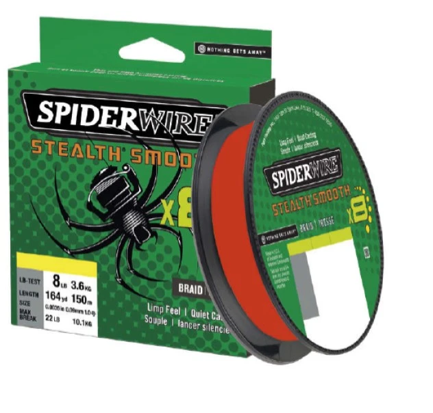 Spiderwire Stealth Smooth 8 Red 300m 1 Spiderwire Stealth Smooth 8 Red 300m