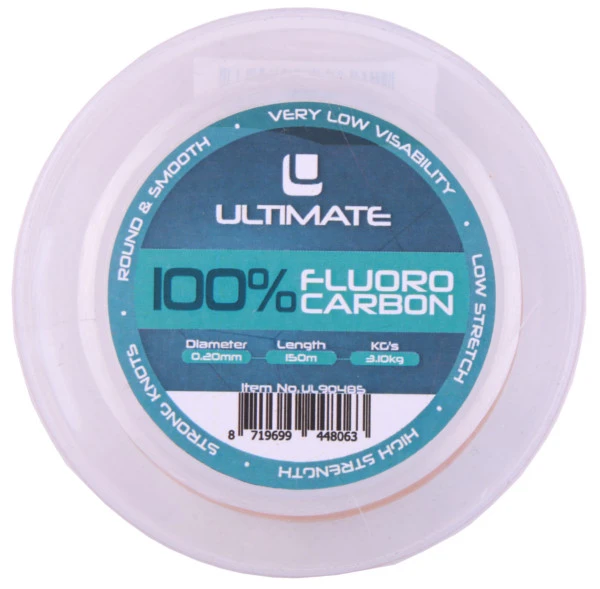 Ultimate 100% Fluoro Carbon, 150m (28 Reviews) 1 Ultimate 100% Fluoro Carbon, 150m (28 Reviews)